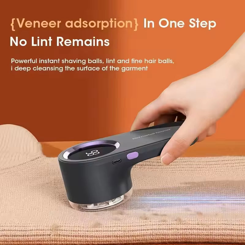 ElectroShear MiNi - Powerful USB Rechargable Electric Lint Remover for All Soft Fabrics